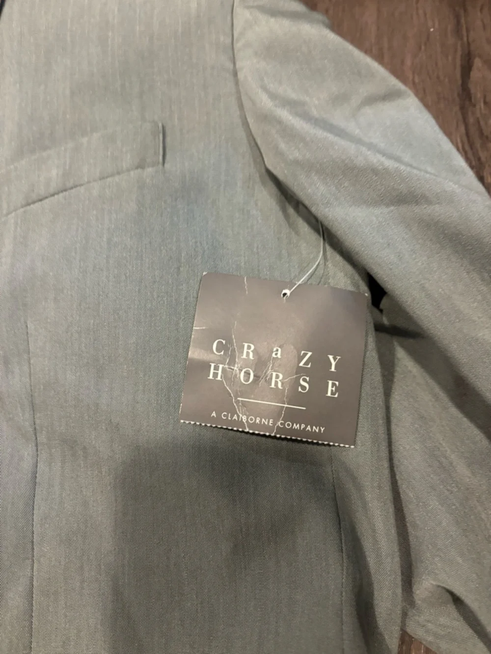 Men's Light Gray Single-Breasted Sport Coat - Classic Notch Lapel